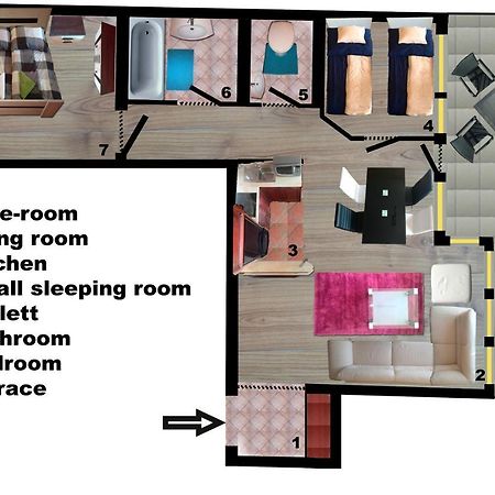 Merry&Car - Huge Balcony + Living Room + 2Br Budapeşte Dış mekan fotoğraf