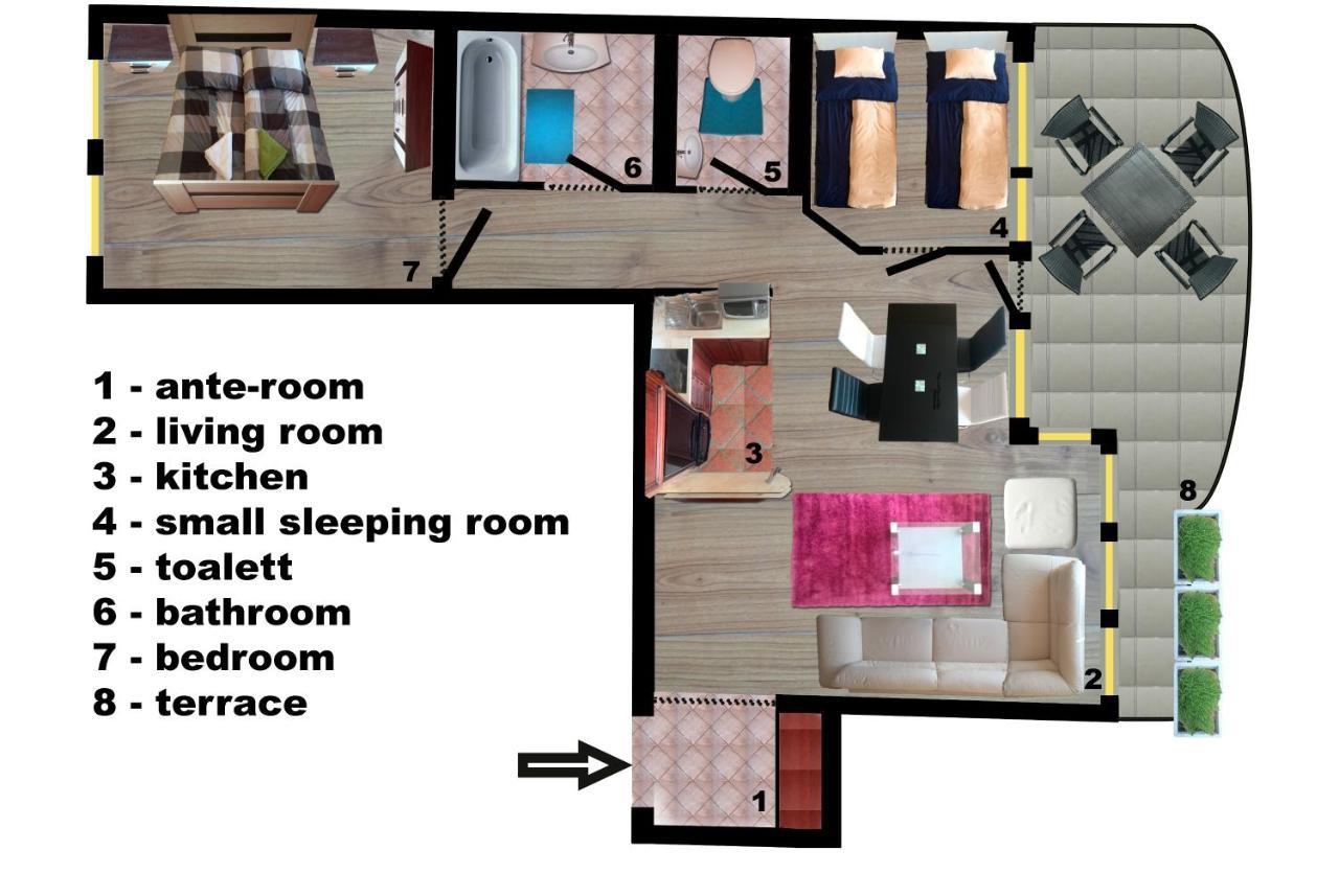 Merry&Car - Huge Balcony + Living Room + 2Br Budapeşte Dış mekan fotoğraf